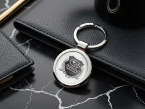 Subaru Portachiavi Personalizzati Foto Bombata Metallo